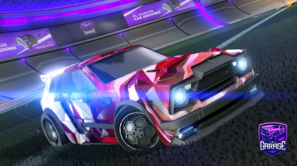 A Rocket League car design from Zouk_Dub