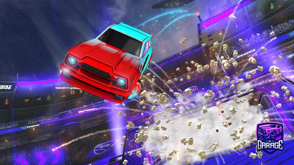 A Rocket League car design from Alsterz