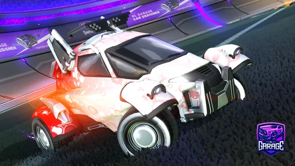 A Rocket League car design from wategaming