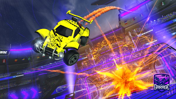 A Rocket League car design from maxmyster