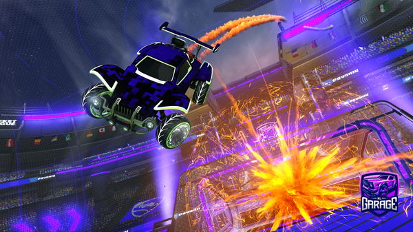 A Rocket League car design from HighestLocket93