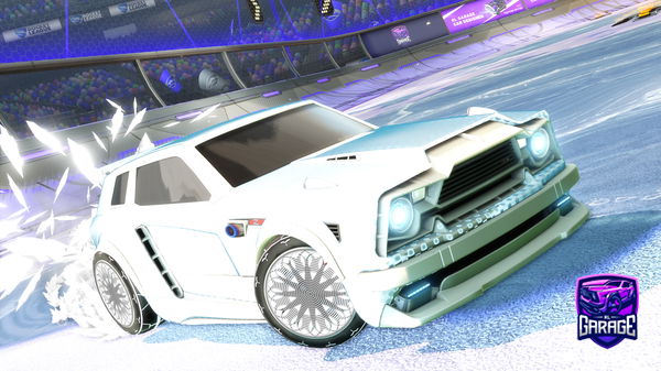 A Rocket League car design from eWraith9