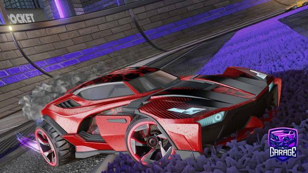 A Rocket League car design from Asinaga