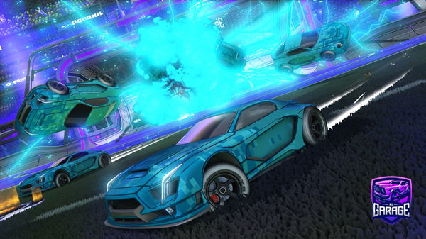 A Rocket League car design from OzkarS100