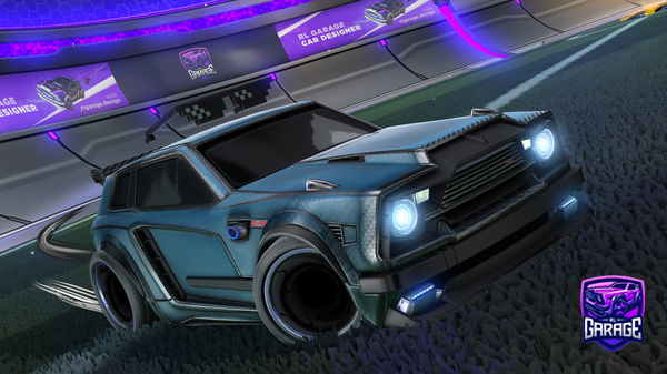 A Rocket League car design from FLQW