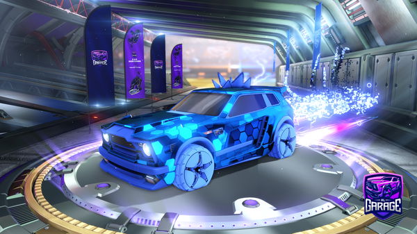 A Rocket League car design from Stitchohana56