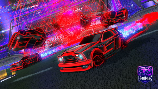 A Rocket League car design from Spectraven