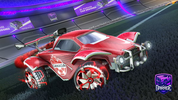 A Rocket League car design from RYZN-FROSTYBISCUIT