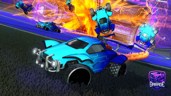 A Rocket League car design from Pup_Gaming