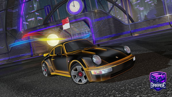 A Rocket League car design from Einoxity