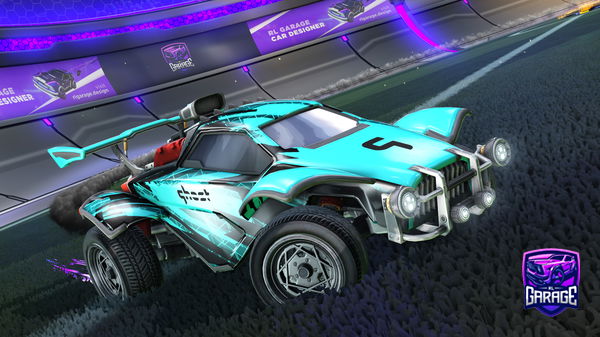 A Rocket League car design from hduo
