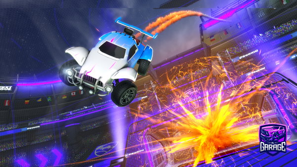 A Rocket League car design from Maximiliano1327