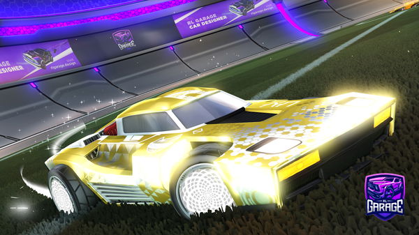 A Rocket League car design from Chuckyuyu