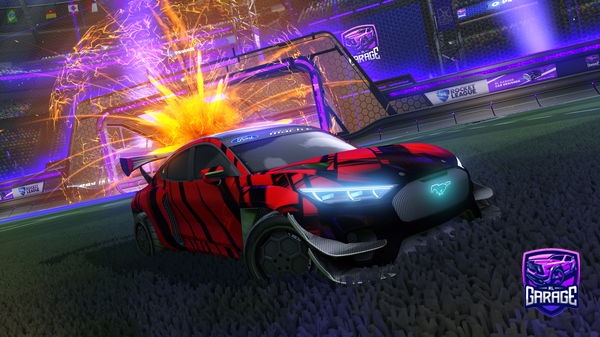 A Rocket League car design from Mcfinzone