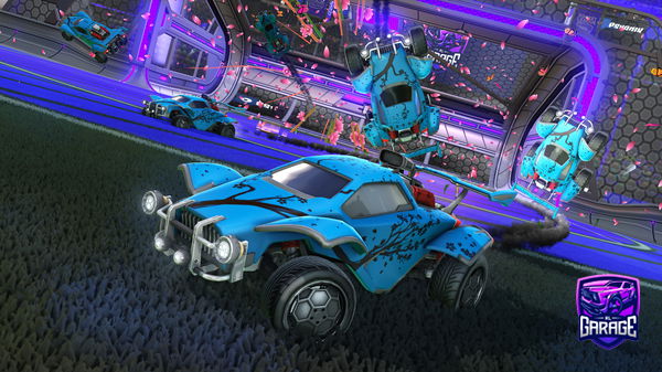 A Rocket League car design from polakgg12