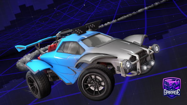 A Rocket League car design from fer1406