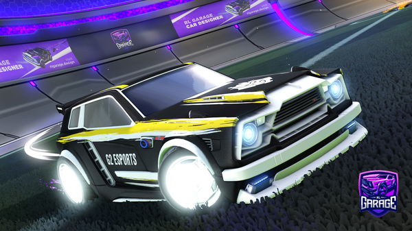 A Rocket League car design from Elwasho