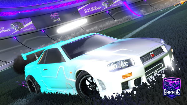 A Rocket League car design from unluckyy