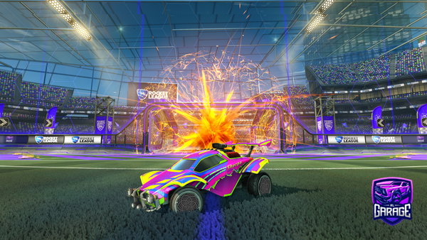 A Rocket League car design from BuckNuts36