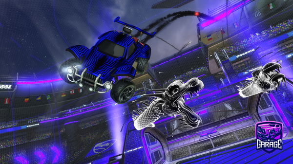 A Rocket League car design from FoxonGYG