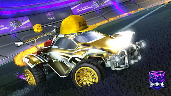 A Rocket League car design from TomtheDadman