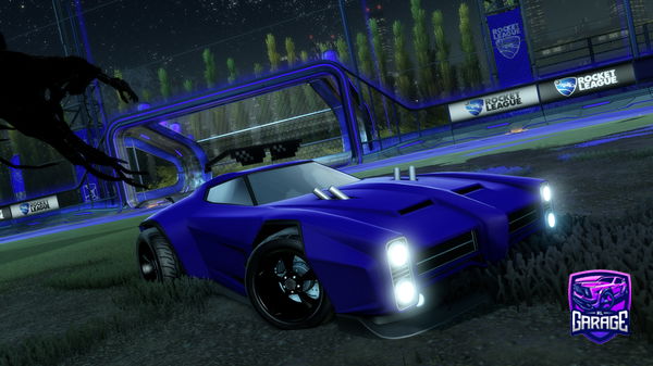 A Rocket League car design from Nicobalta