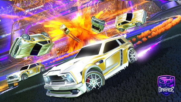 A Rocket League car design from BeubuzZ