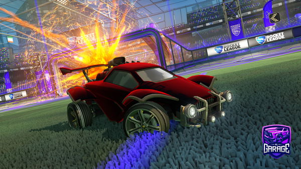 A Rocket League car design from goobd