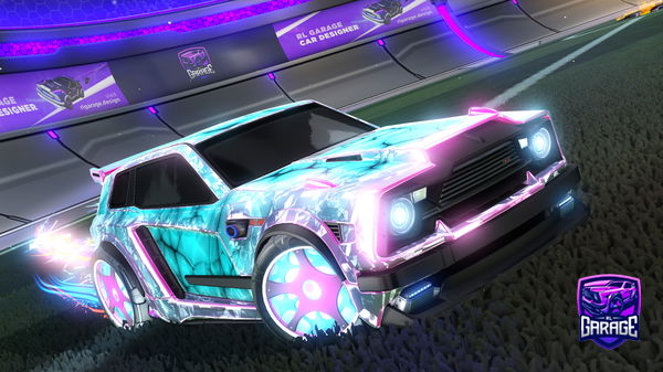 A Rocket League car design from IHazKrabz4U