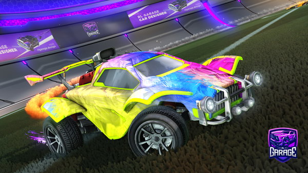A Rocket League car design from Champ123