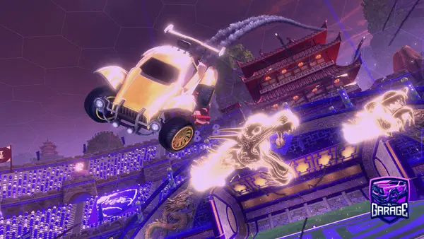 A Rocket League car design from THDsky
