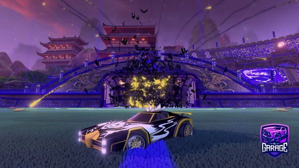 A Rocket League car design from Rafpedang