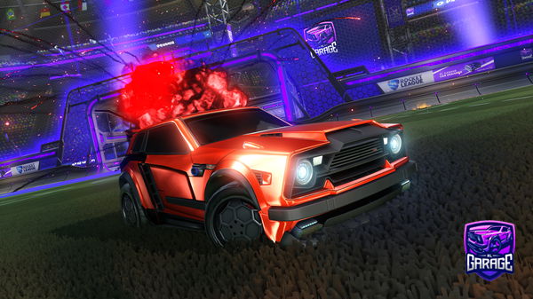 A Rocket League car design from ItsPacerYT