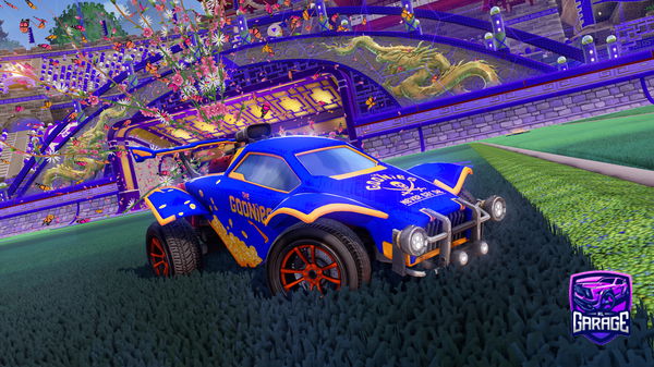 A Rocket League car design from Nitz_