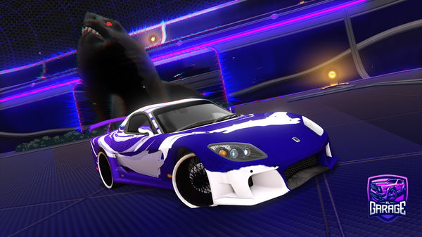 A Rocket League car design from Binariusxx