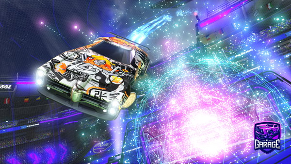 A Rocket League car design from imhimbeasty