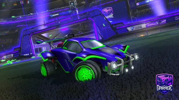 A Rocket League car design from CoupedCat