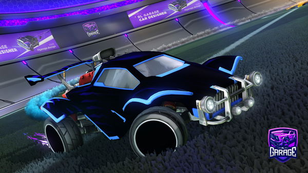 A Rocket League car design from Sheishb