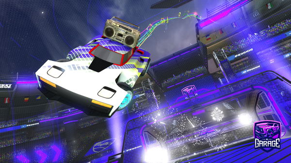 A Rocket League car design from ItsAlexplayz695