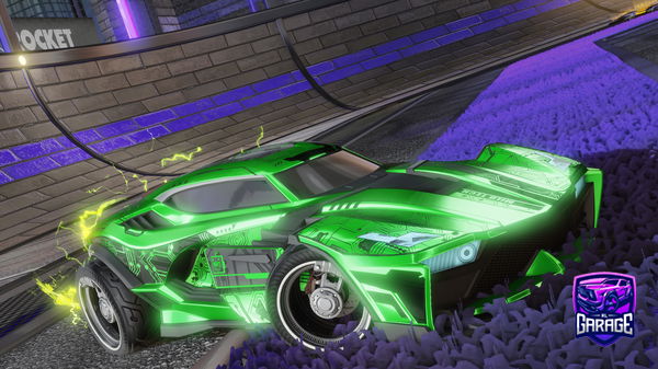 A Rocket League car design from litrdrr