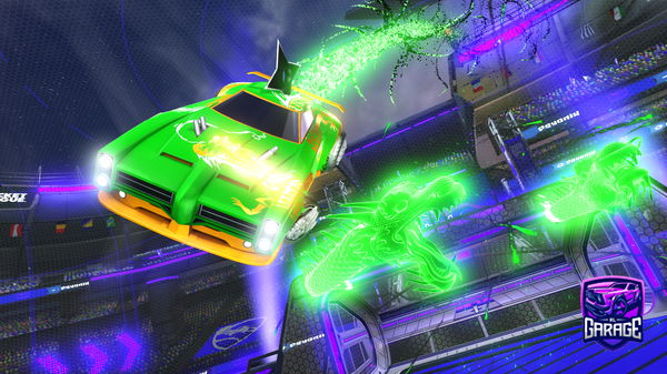 A Rocket League car design from Daea13000