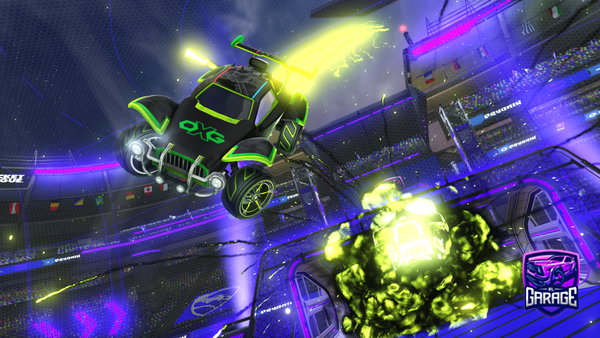 A Rocket League car design from leeham27