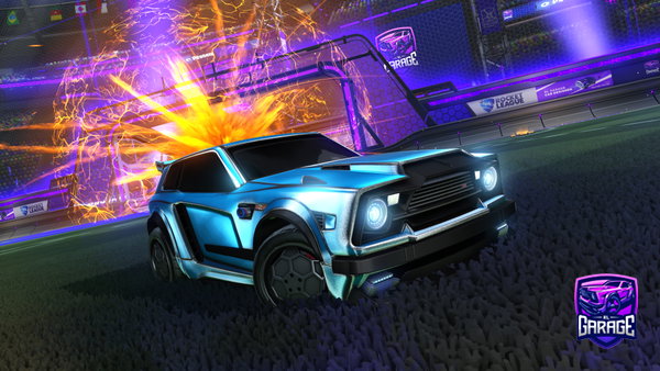 A Rocket League car design from DLTrost