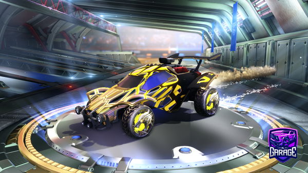 A Rocket League car design from kai0106