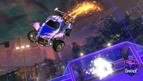 A Rocket League car design from SPIRITRAVAGE