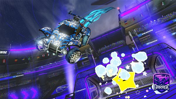A Rocket League car design from rockethinkers