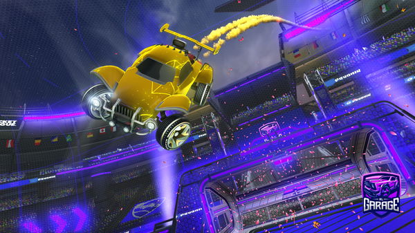 A Rocket League car design from IlAsterlI