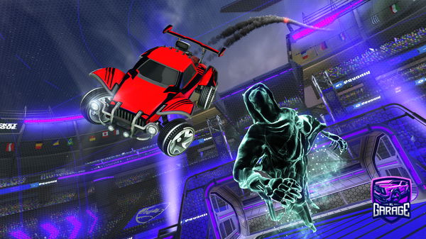 A Rocket League car design from XxGeorgeMPxX