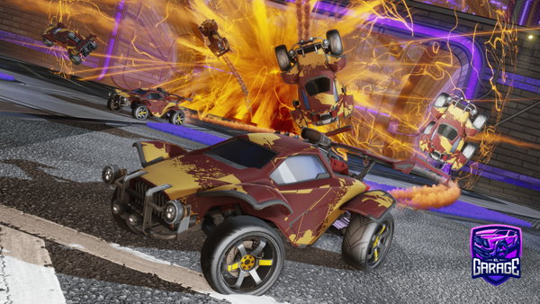 A Rocket League car design from user37549001