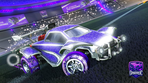 A Rocket League car design from Dreshark